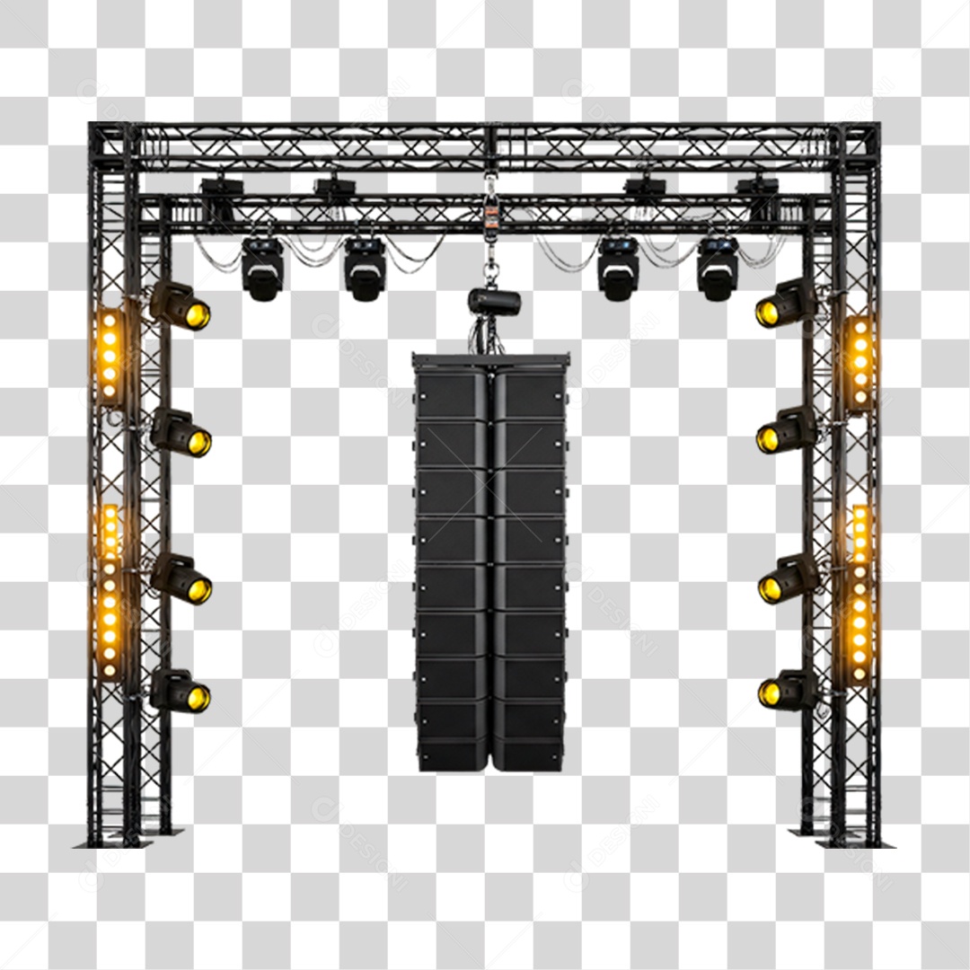 Estrutura de Palco PNG Transparente