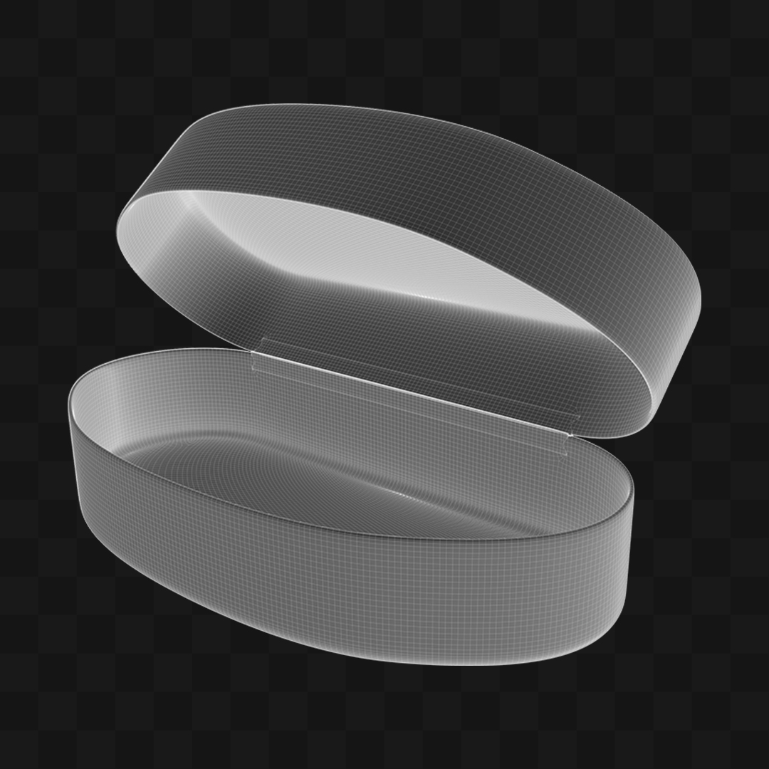 Caixa para Óculos - Modelo 3D