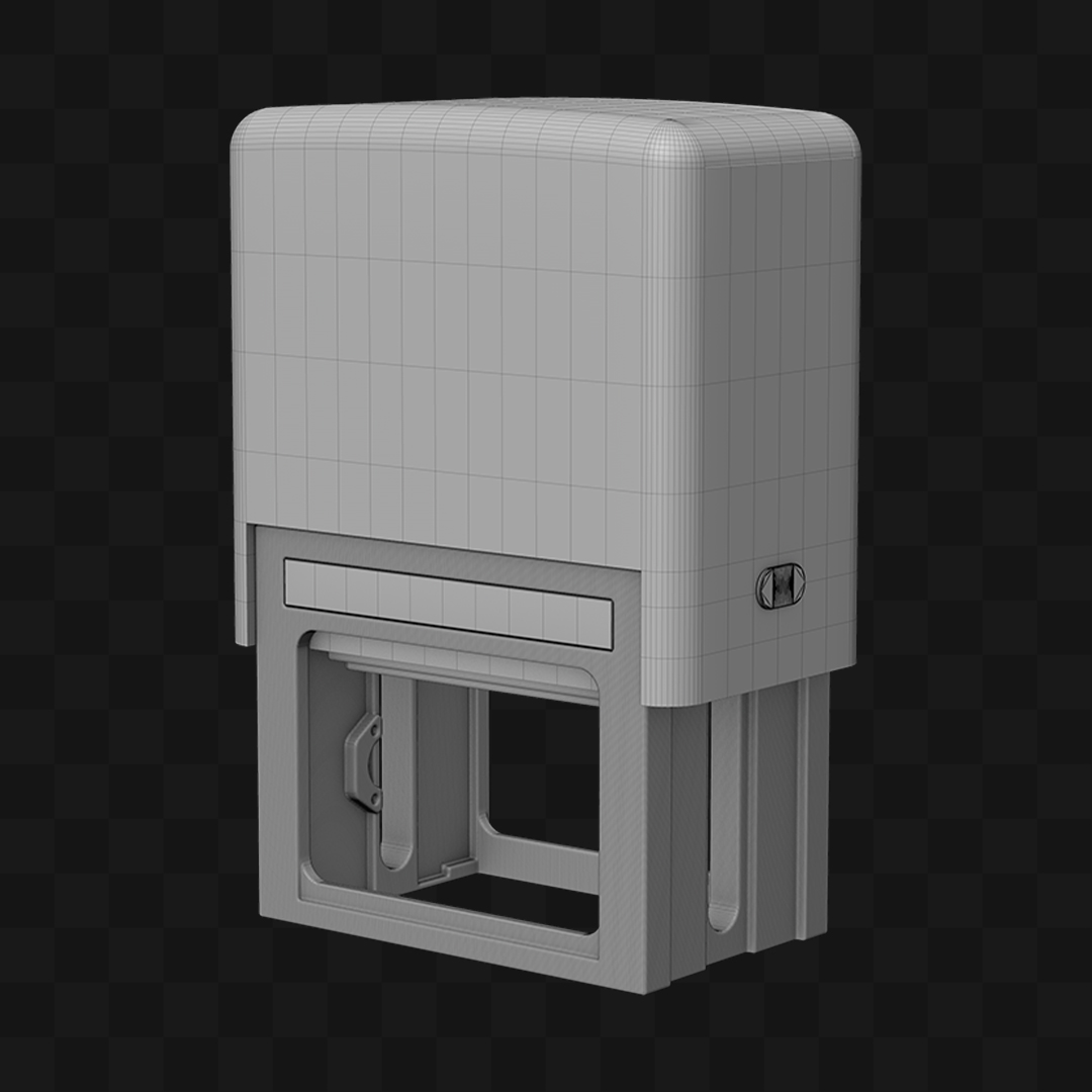 Carimbo Comercial - Modelo 3D