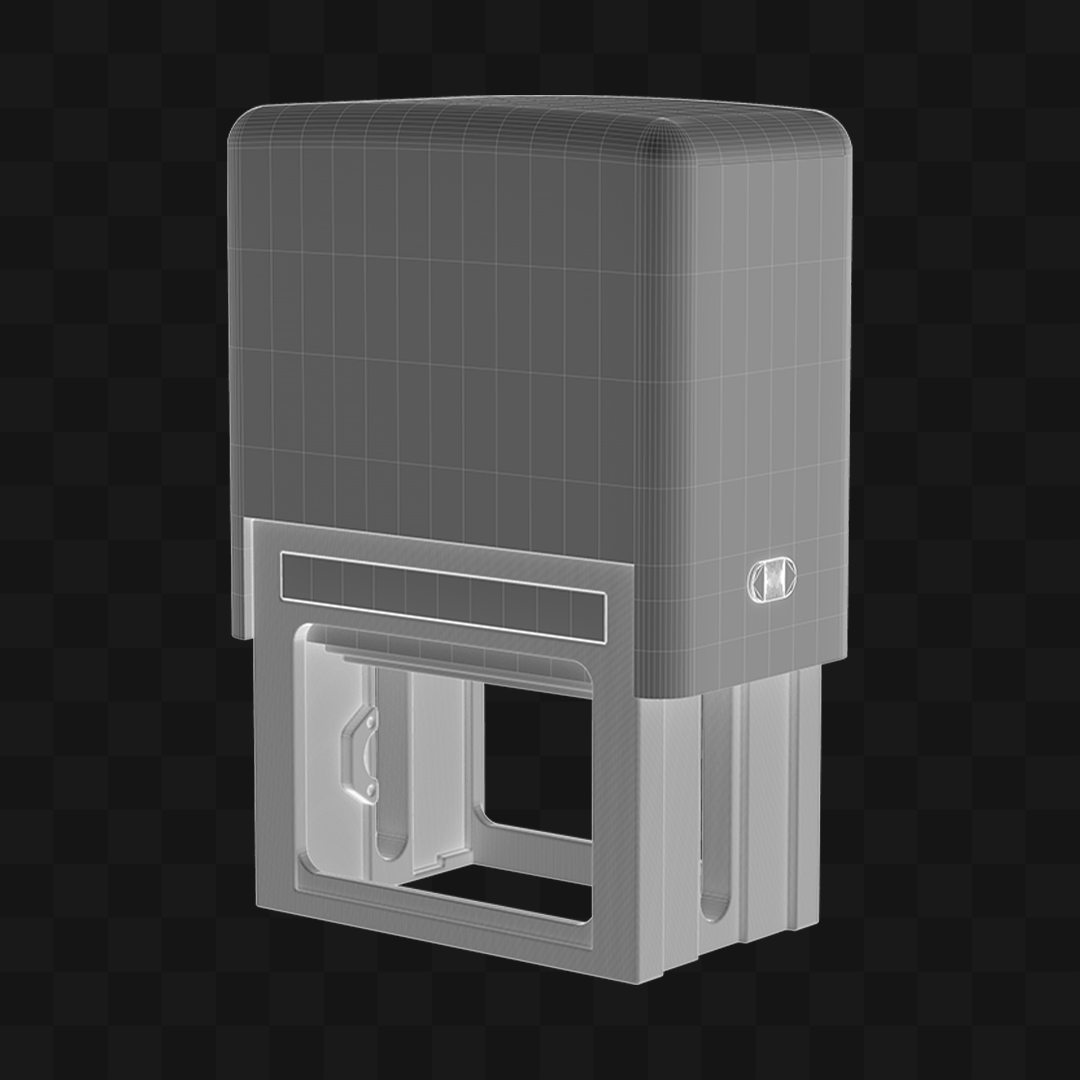 Carimbo Comercial - Modelo 3D