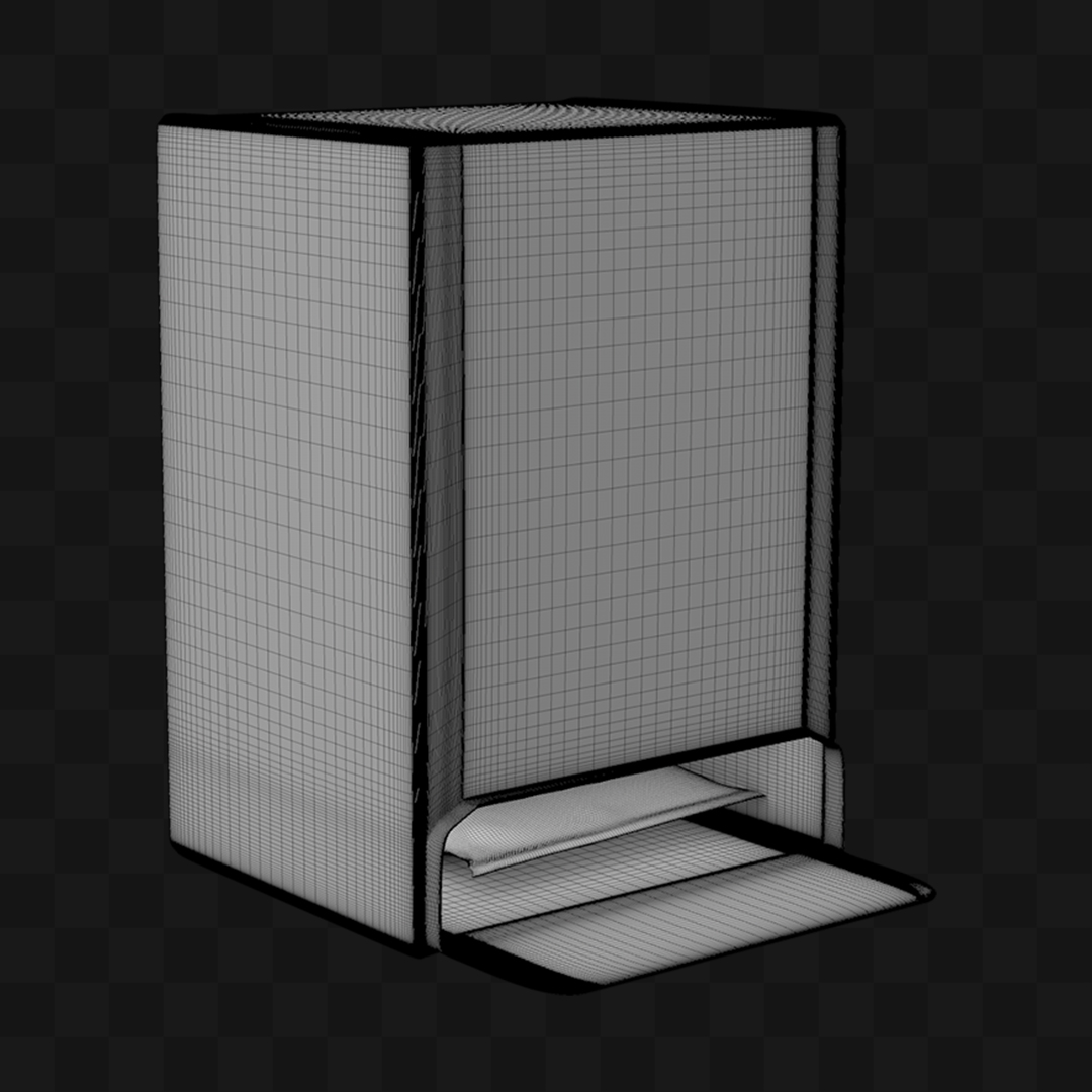 Caixa de Sachê de Chá - Modelo 3D