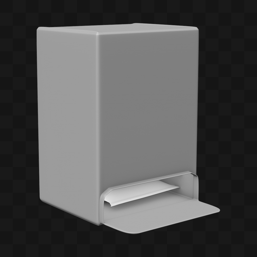 Caixa de Sachê de Chá - Modelo 3D