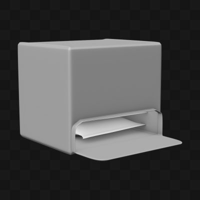 Caixa de Sachês de Chá - Modelo 3D