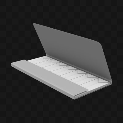 Caixa de Chicletes - Modelo 3D