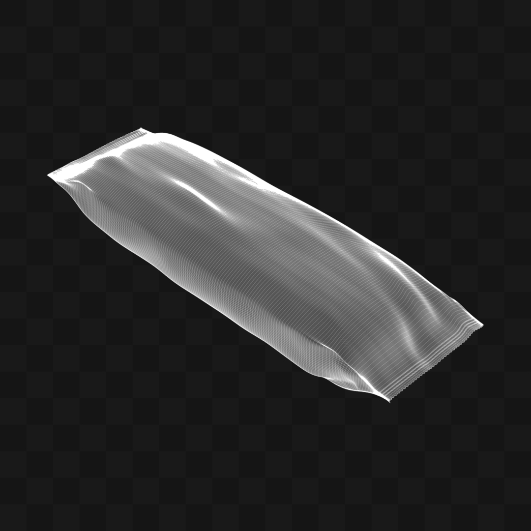 Embalagem de Chicletes - Modelo 3D