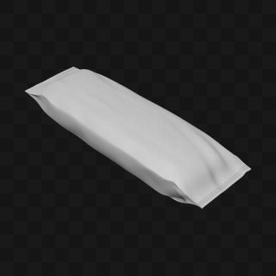 Embalagem de Chicletes - Modelo 3D