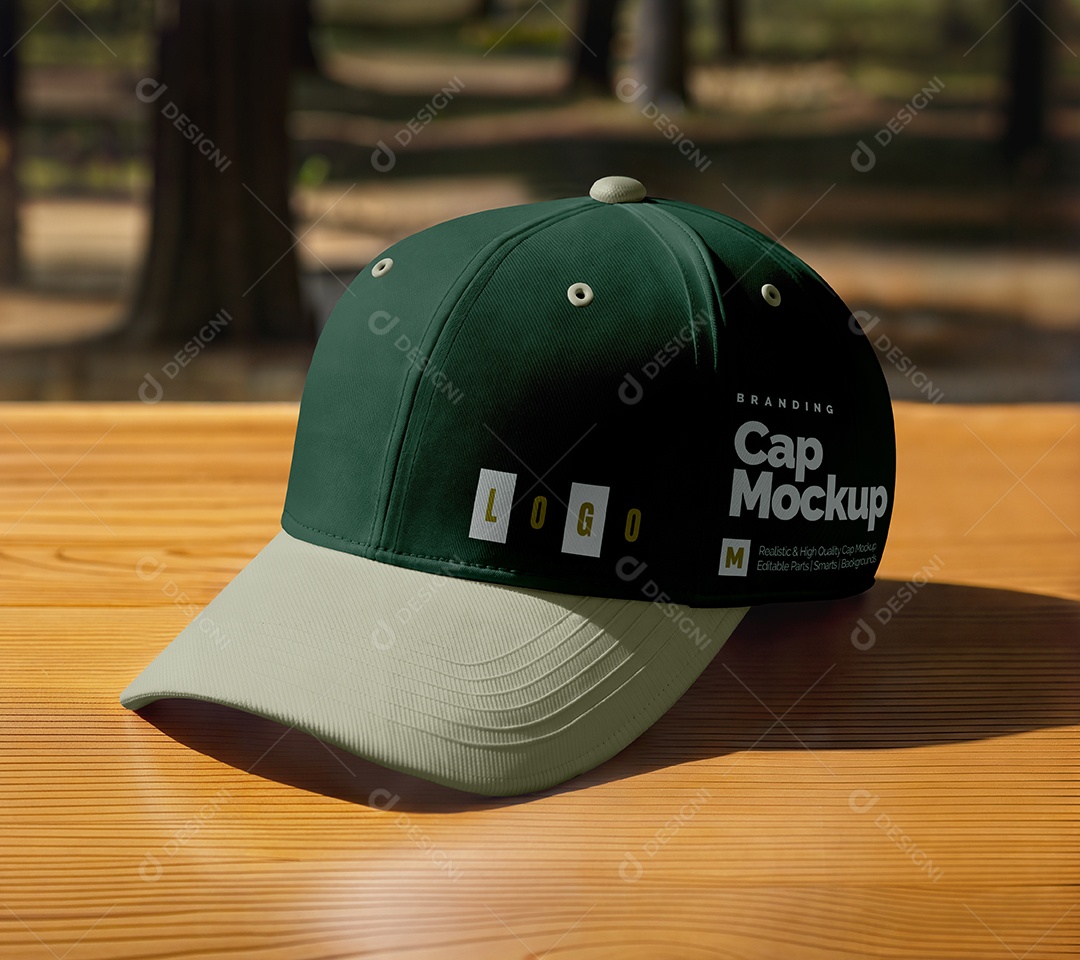 Boné Mockup PSD editável