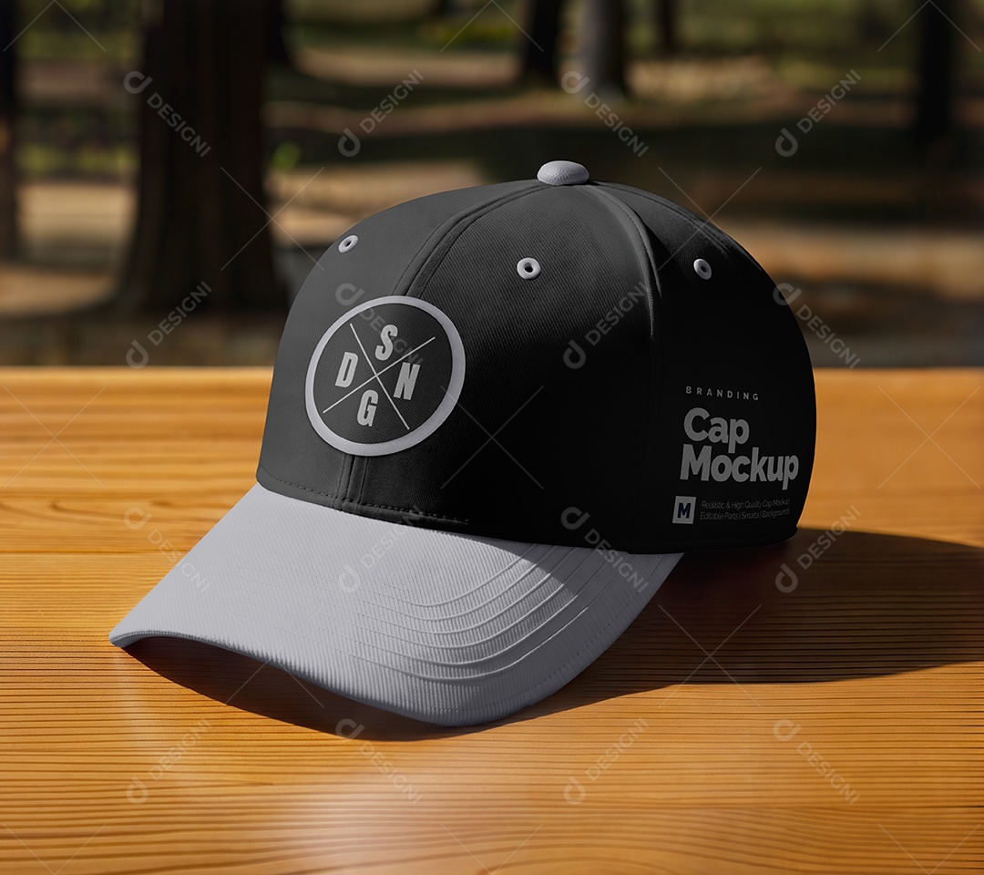 Boné Mockup PSD Editável