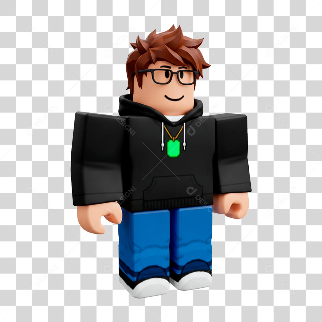Personagem Roblox PNG Transparente