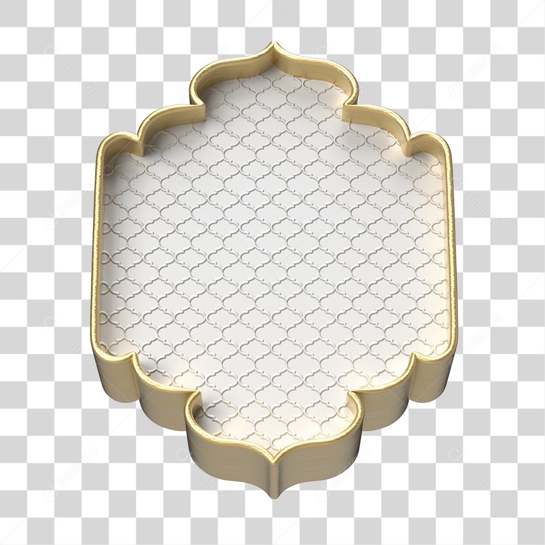 Moldura Ornamentada PNG Transparente
