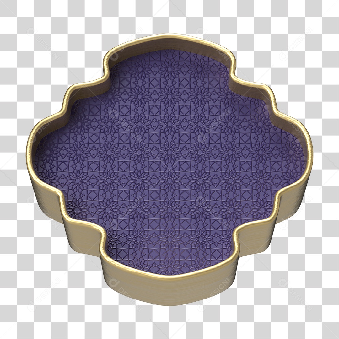 Moldura Ornamentada PNG Transparente