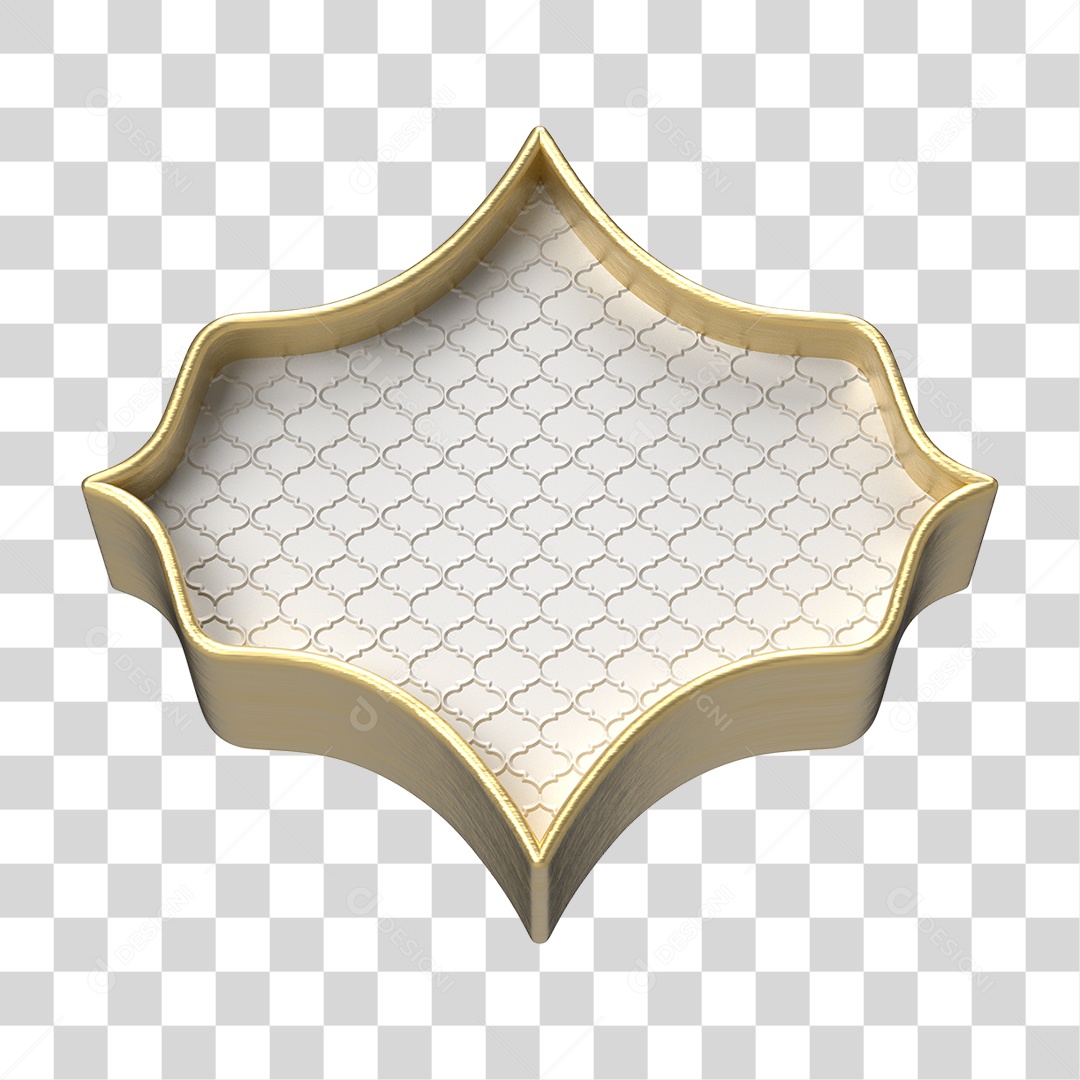 Moldura Ornamentada PNG Transparente