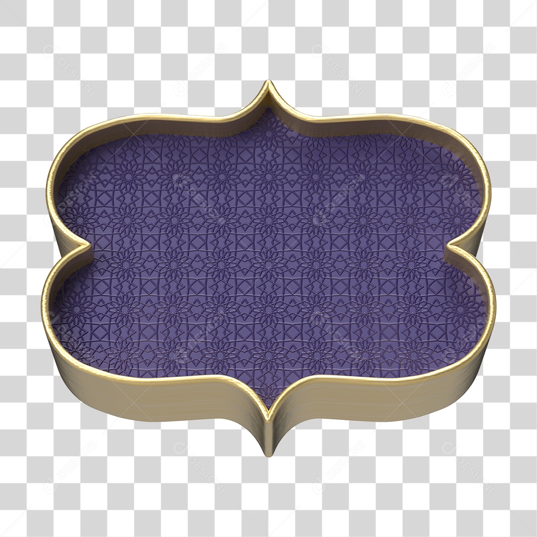 Moldura Ornamentada PNG Transparente