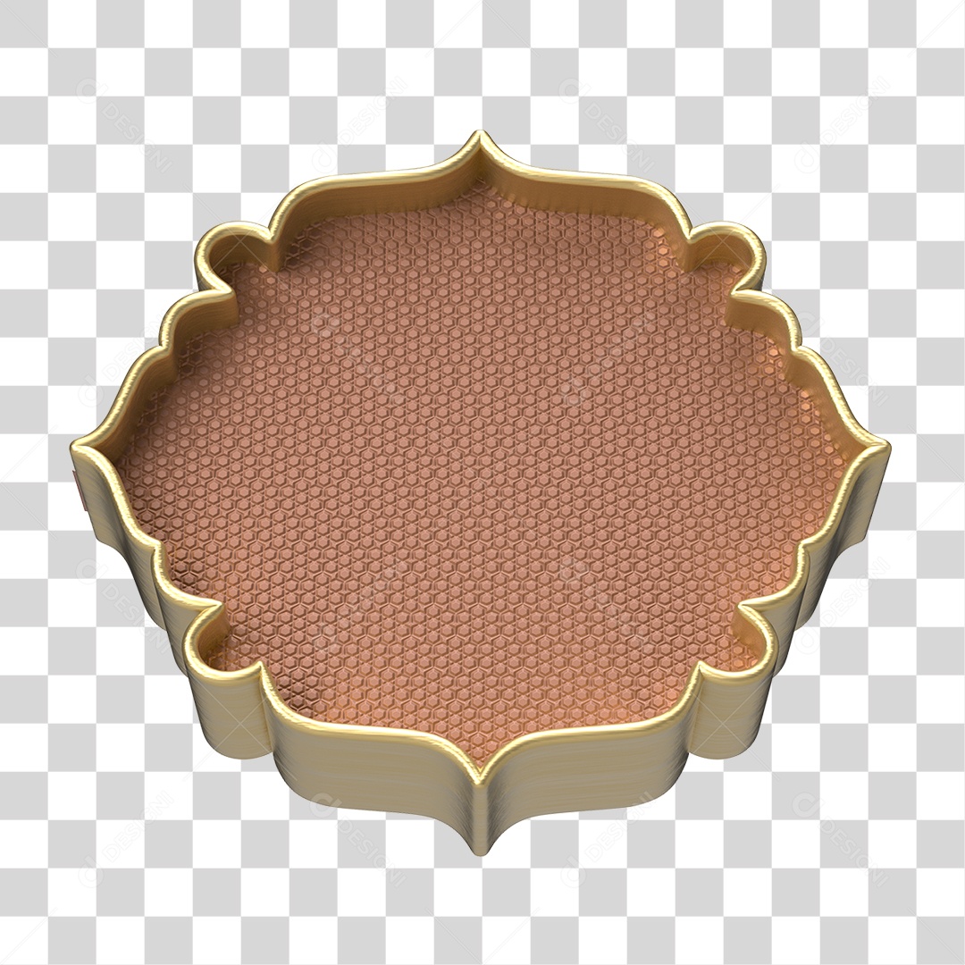 Moldura Ornamentada PNG Transparente