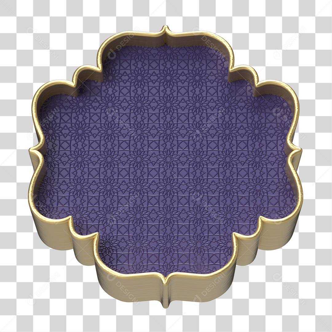 Moldura Ornamentada PNG Transparente