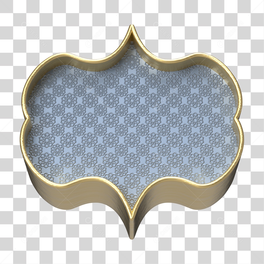 Moldura Ornamentada PNG Transparente