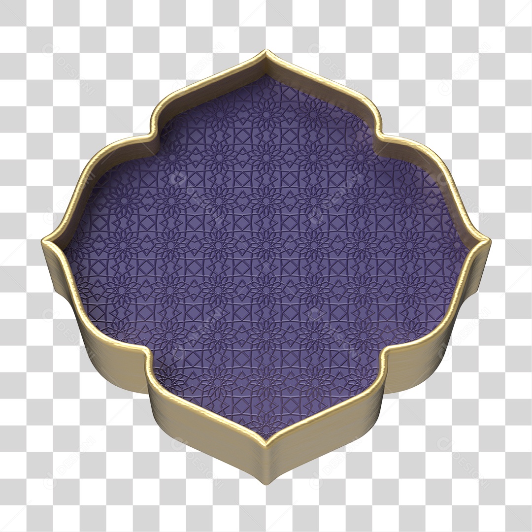 Moldura Ornamentada PNG Transparente