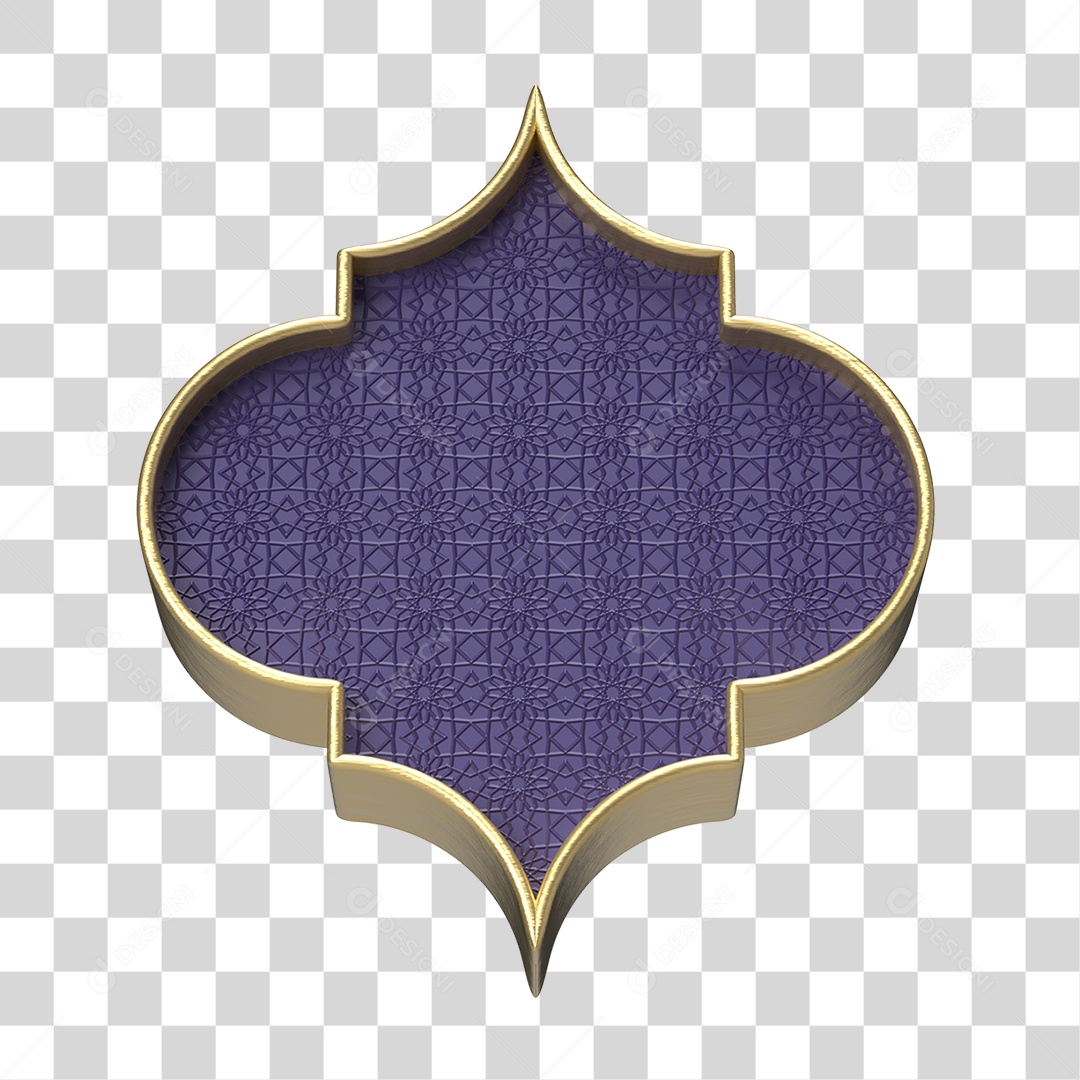 Moldura Ornamentada PNG Transparente