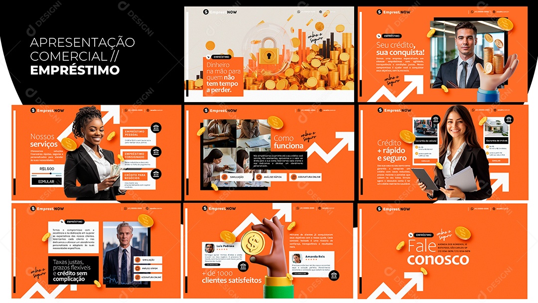 Apresentação Comercial Empréstimo PSD Editável