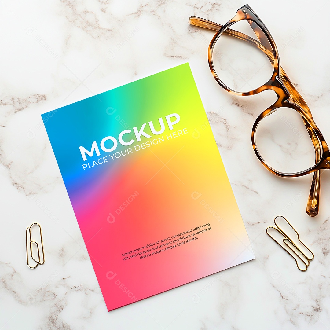 Mockup de Cartão PSD Editável