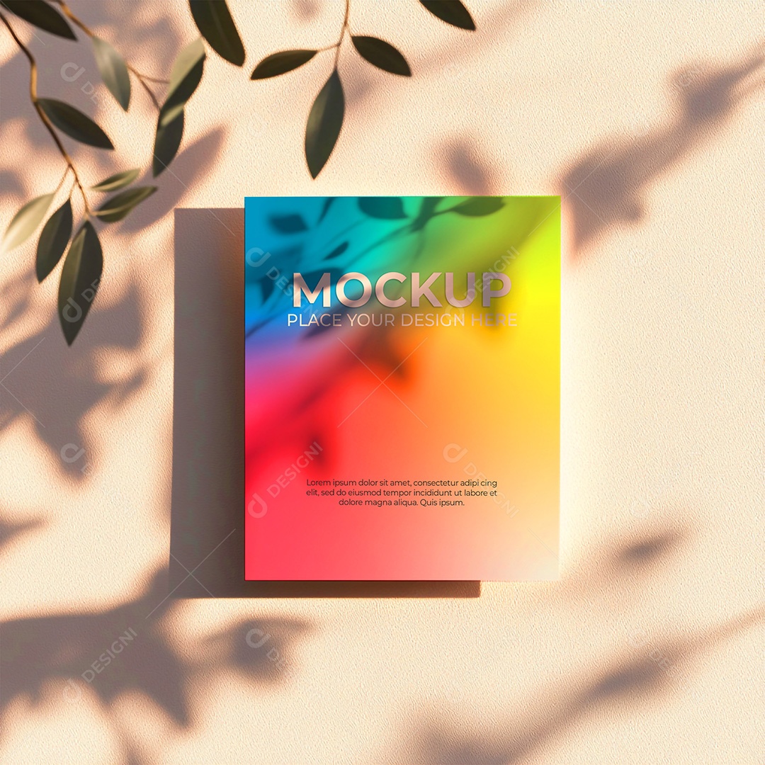 Mockup de Cartão PSD Editável