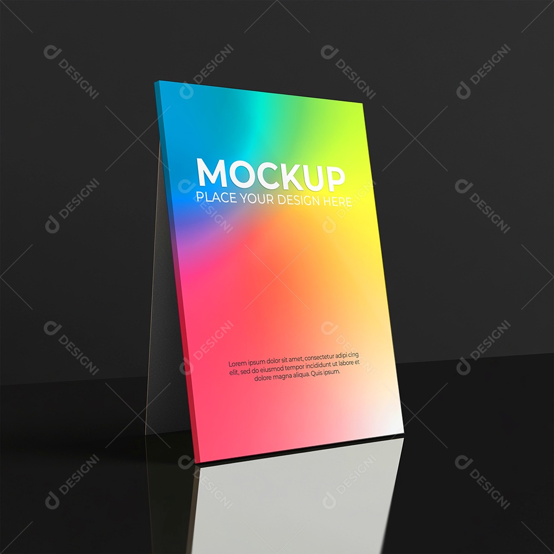 Mockup de Cartão PSD Editável