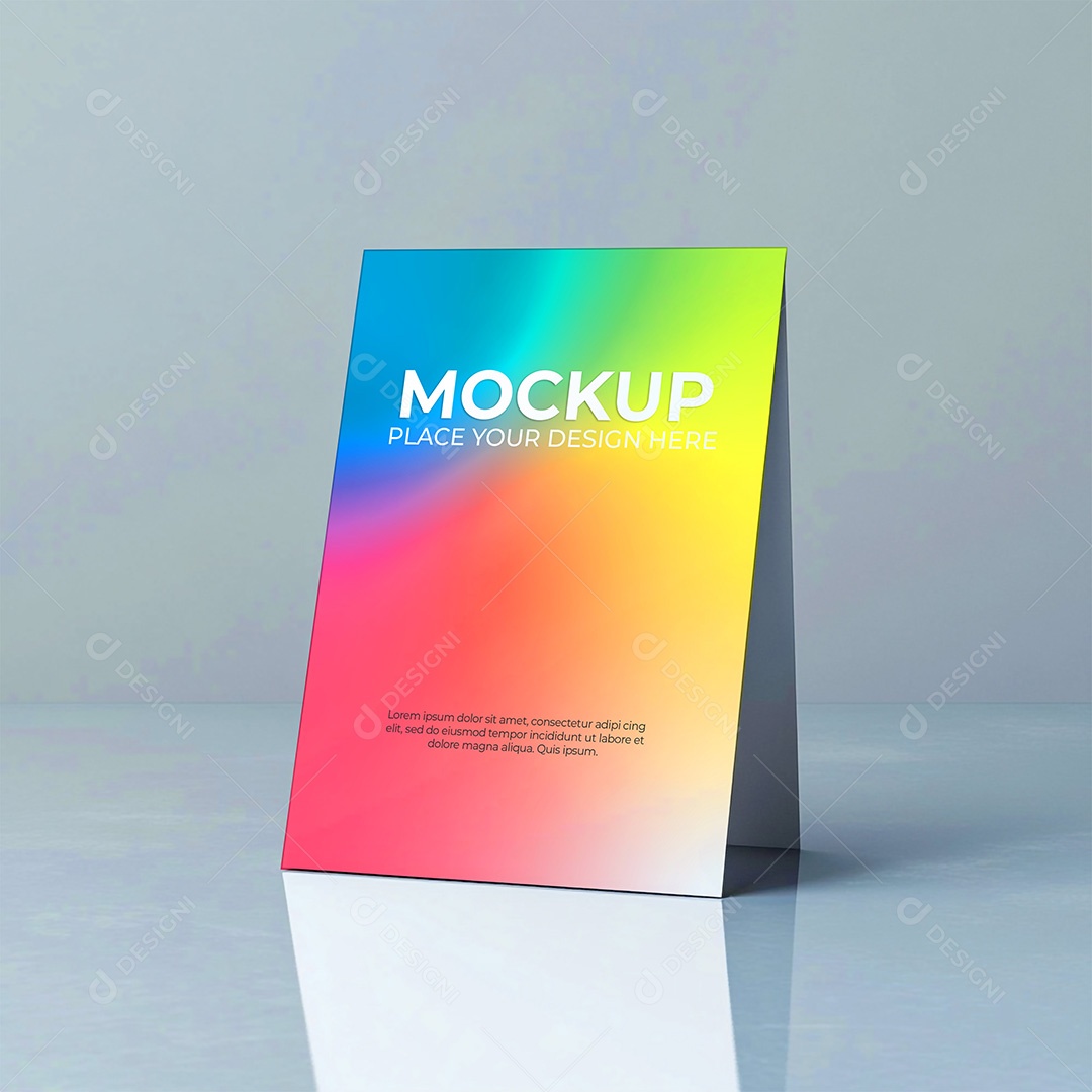 Mockup de Cartão PSD Editável