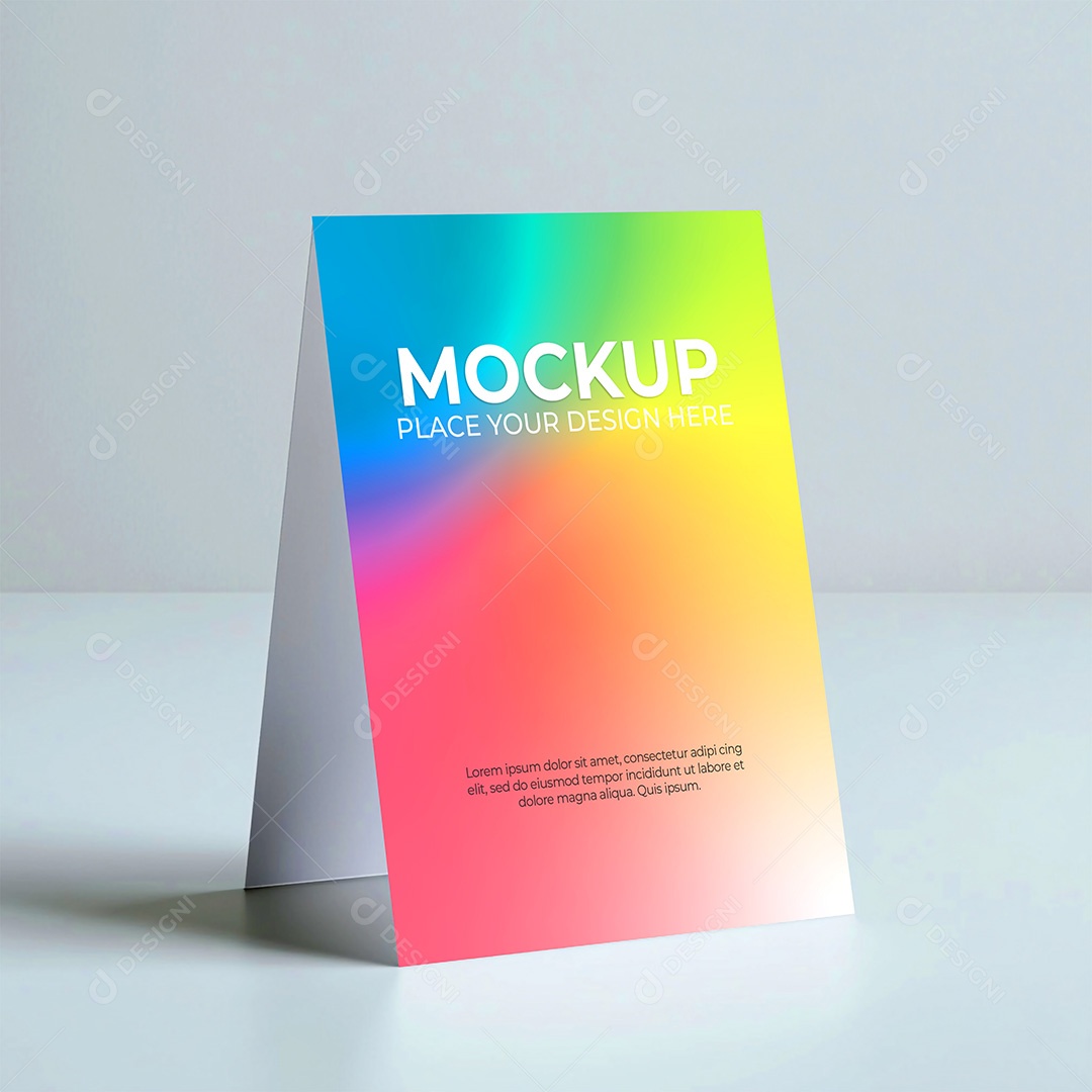 Mockup de Cartão PSD Editável