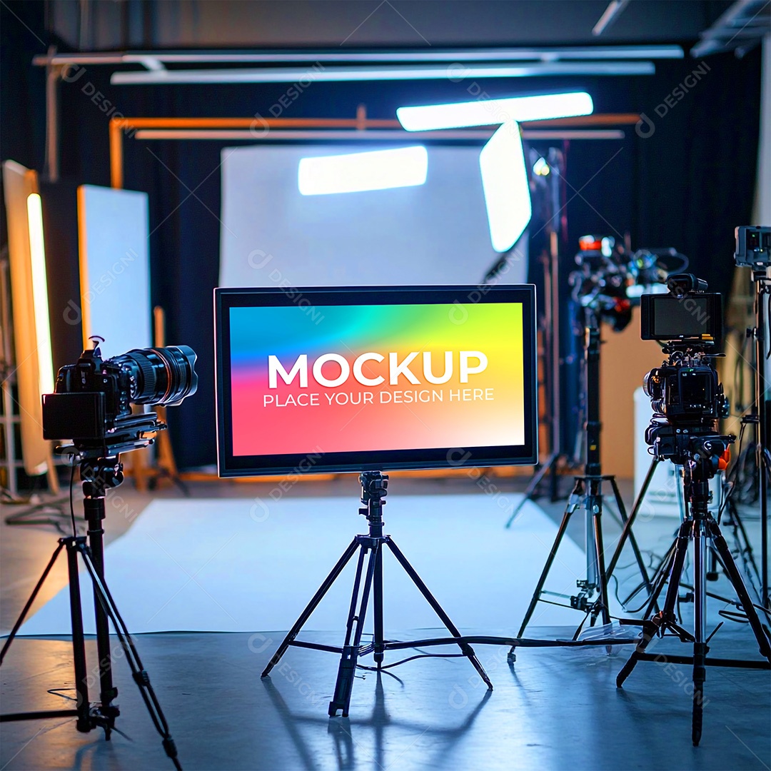 Mockup Tela De Computador PSD Editável