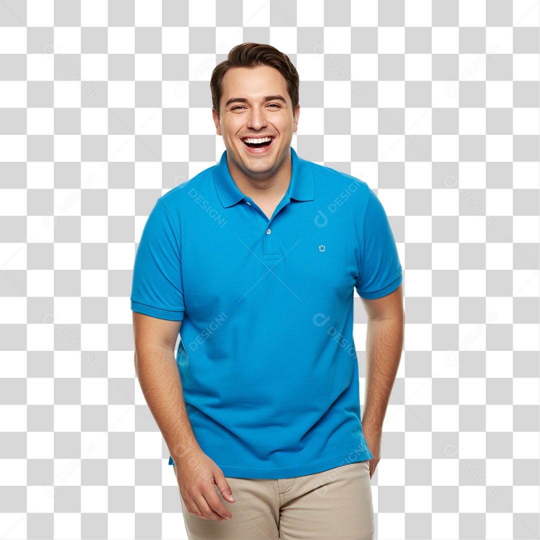 Homem Sorrindo PNG Transparente
