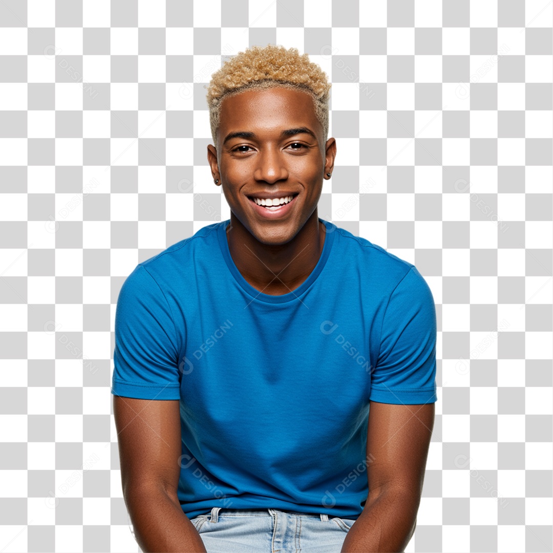 Homem Sorrindo PNG Transparente