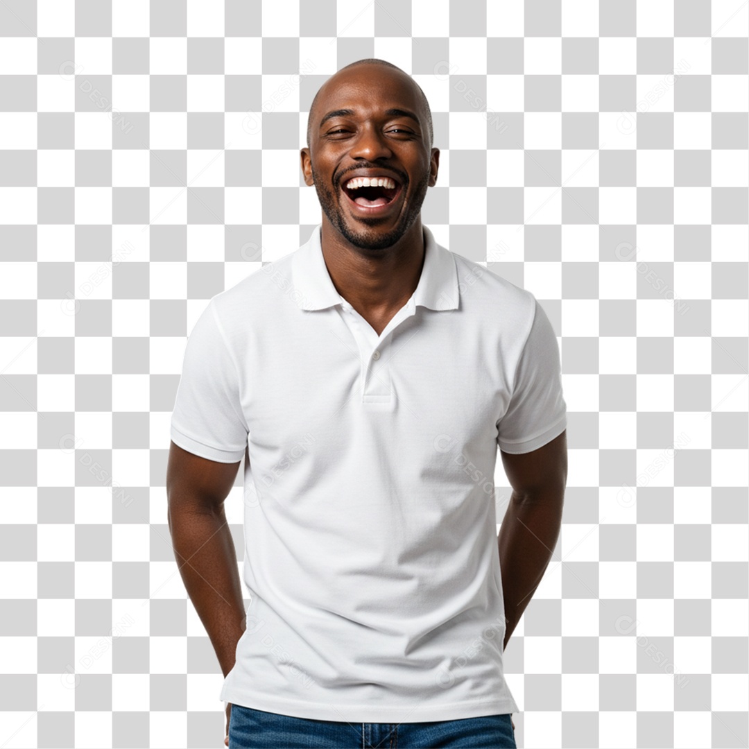 Homem Sorrindo PNG Transparente