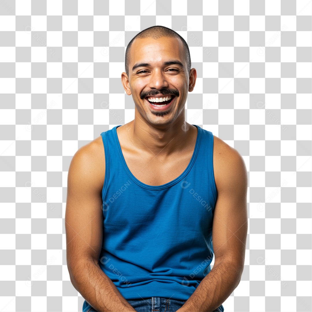 Homem Sorrindo PNG Transparente