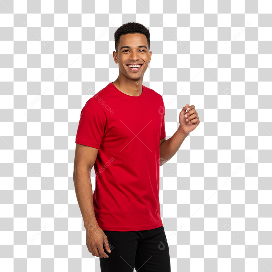 Homem Sorrindo PNG Transparente