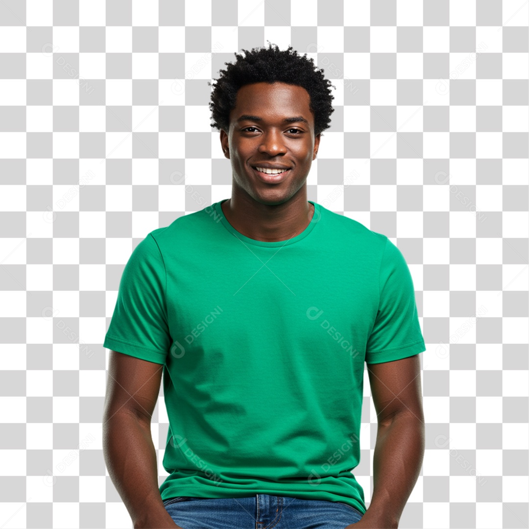 Homem Sorrindo PNG Transparente