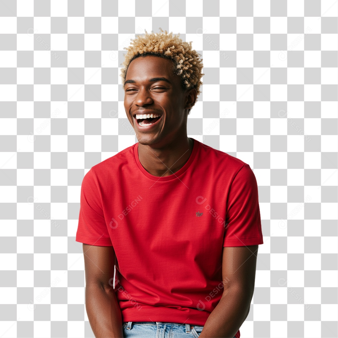 Homem Sorrindo PNG Transparente