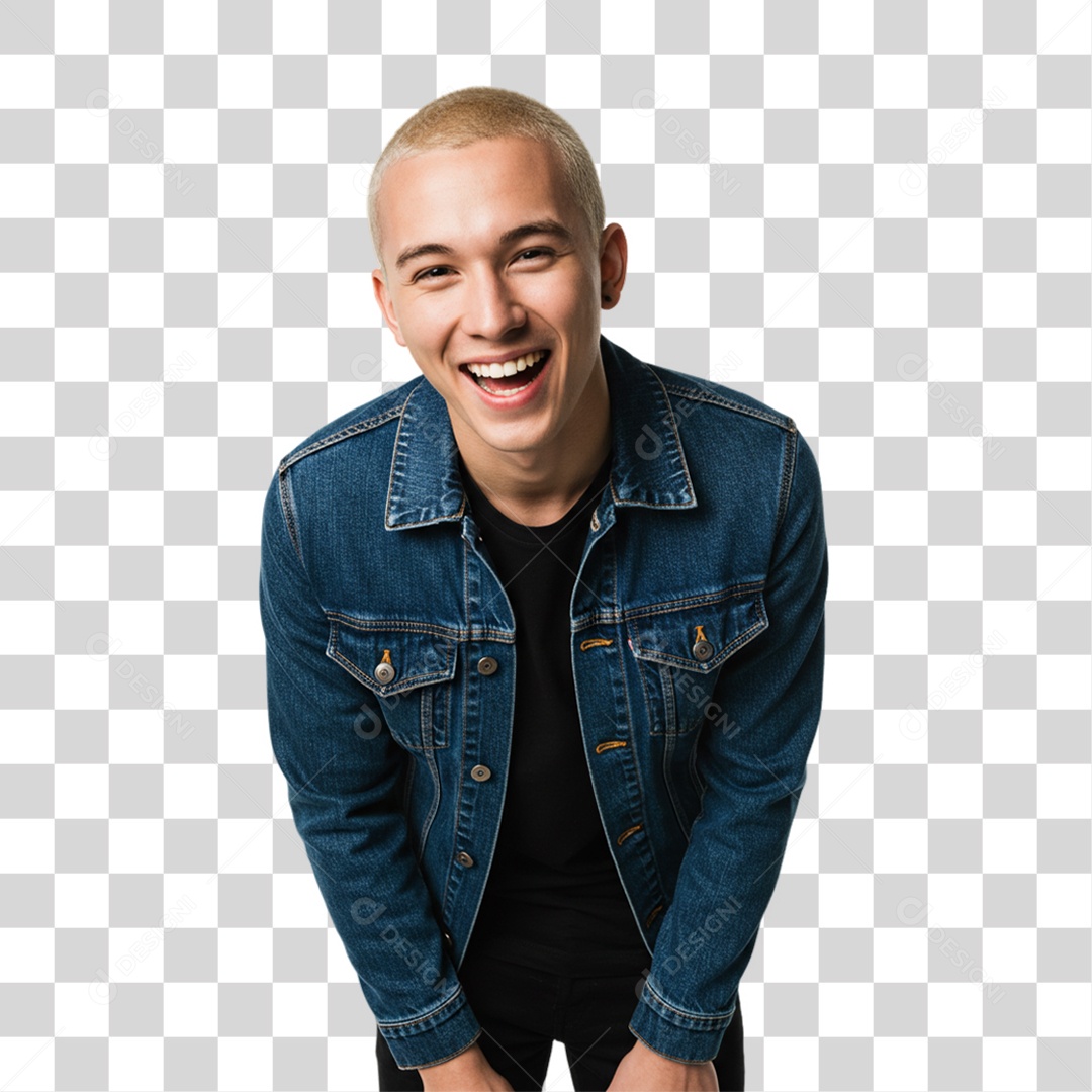 Homem Sorrindo PNG Transparente