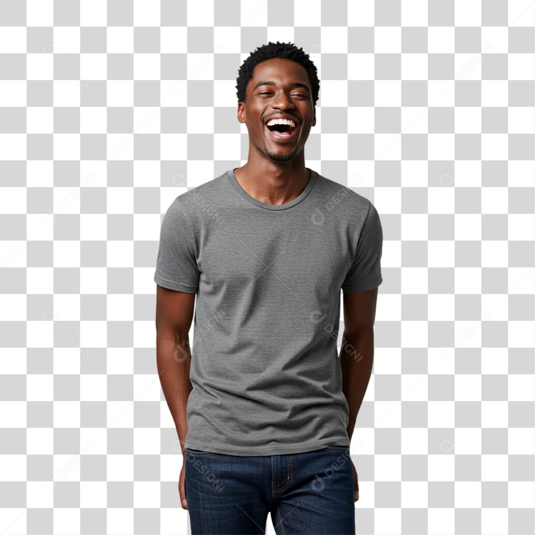 Homem Sorrindo PNG Transparente