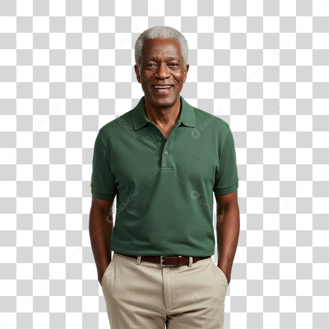 Homem Sorrindo PNG Transparente