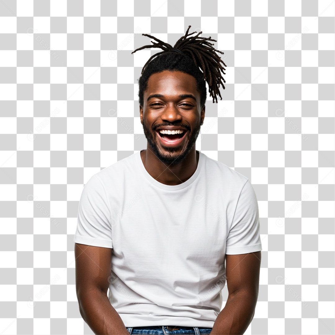 Homem Sorrindo PNG Transparente