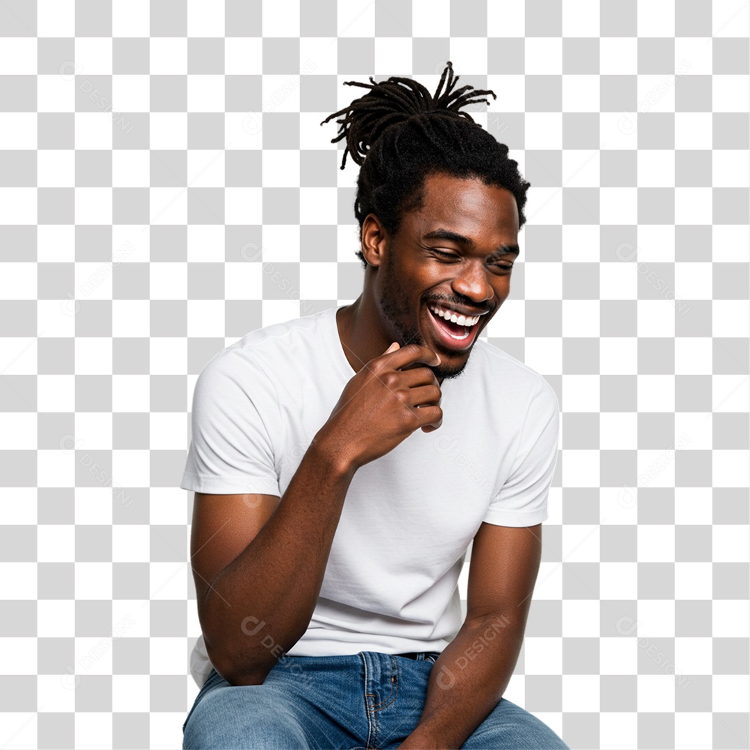 Homem Sorrindo PNG Transparente