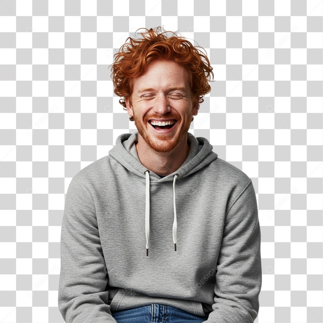 Homem Sorrindo PNG Transparente