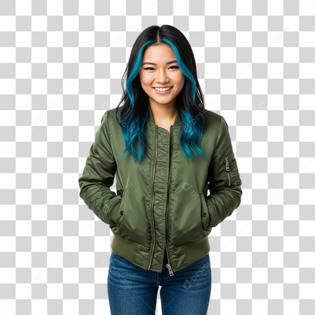 Mulher Sorrindo PNG Transparente