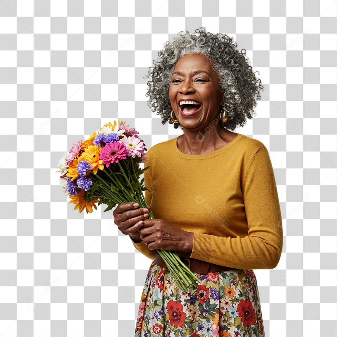 Mulher Sorrindo PNG Transparente