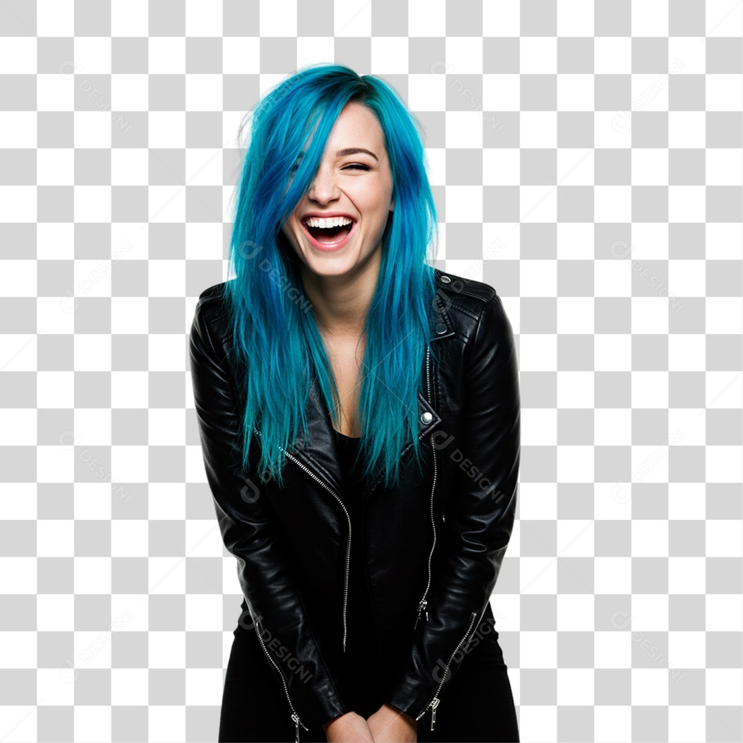 Mulher Sorrindo PNG Transparente