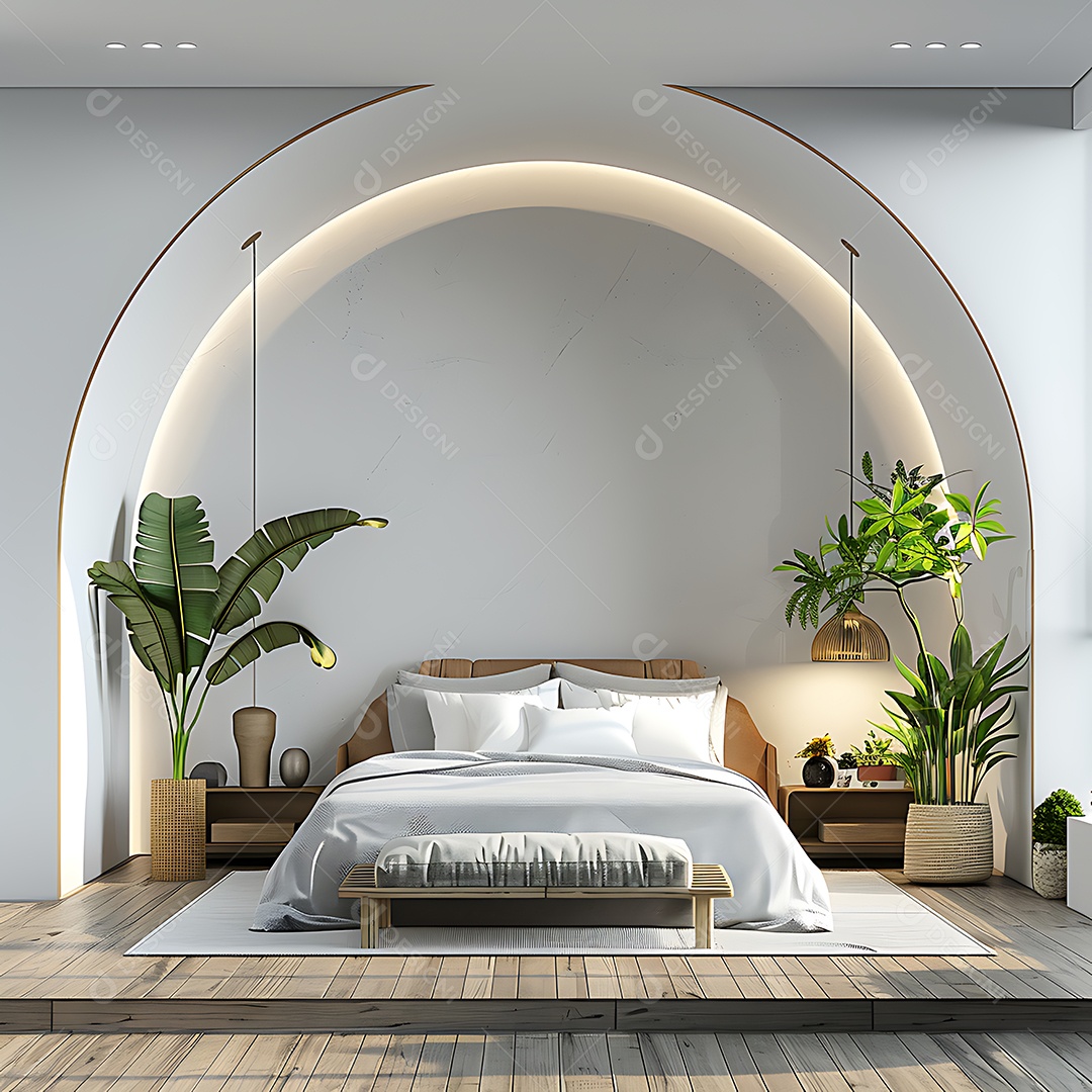 A cabeceira é um elemento de mobiliário fixado à cabeceira da cama, servindo tanto para fins estéticos quanto funcionais.