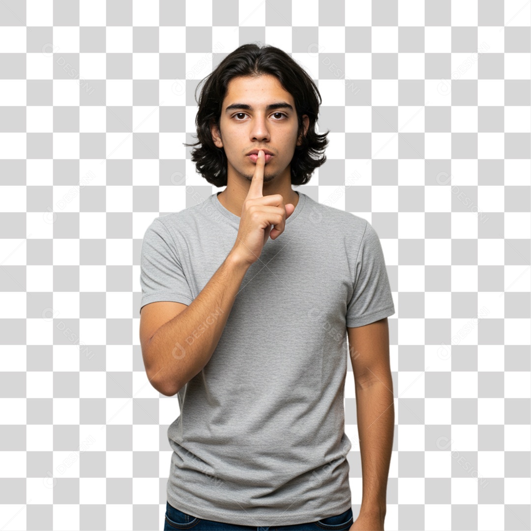 Homem Fazendo Gestos PNG Transparente
