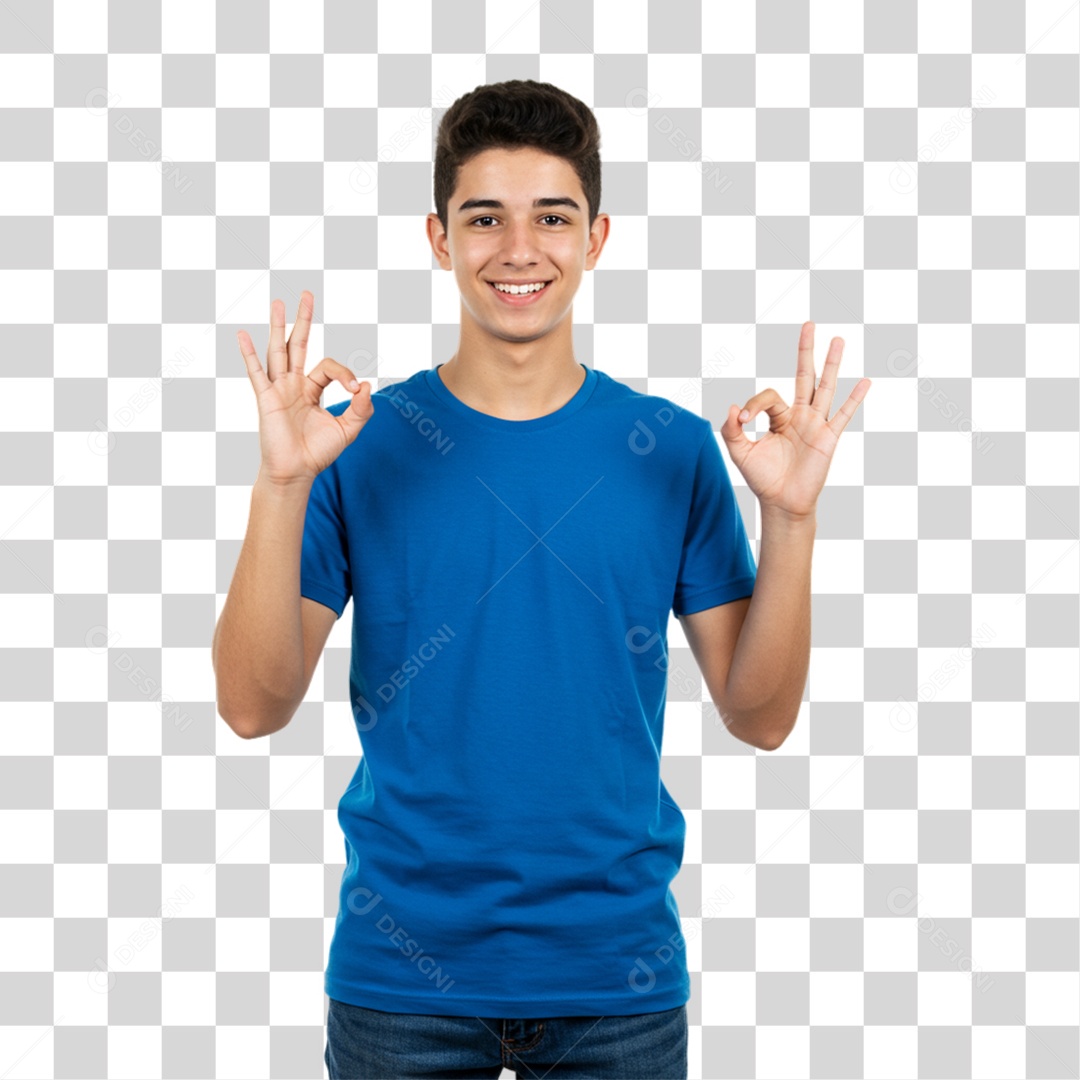Homem Fazendo Gestos PNG Transparente