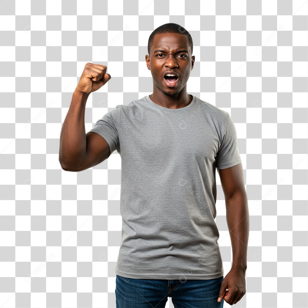 Homem Fazendo Gestos PNG Transparente