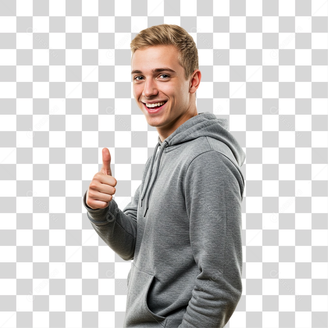 Homem Fazendo Gestos PNG Transparente